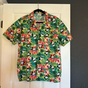 Disney Tropical Print Men's Shirt